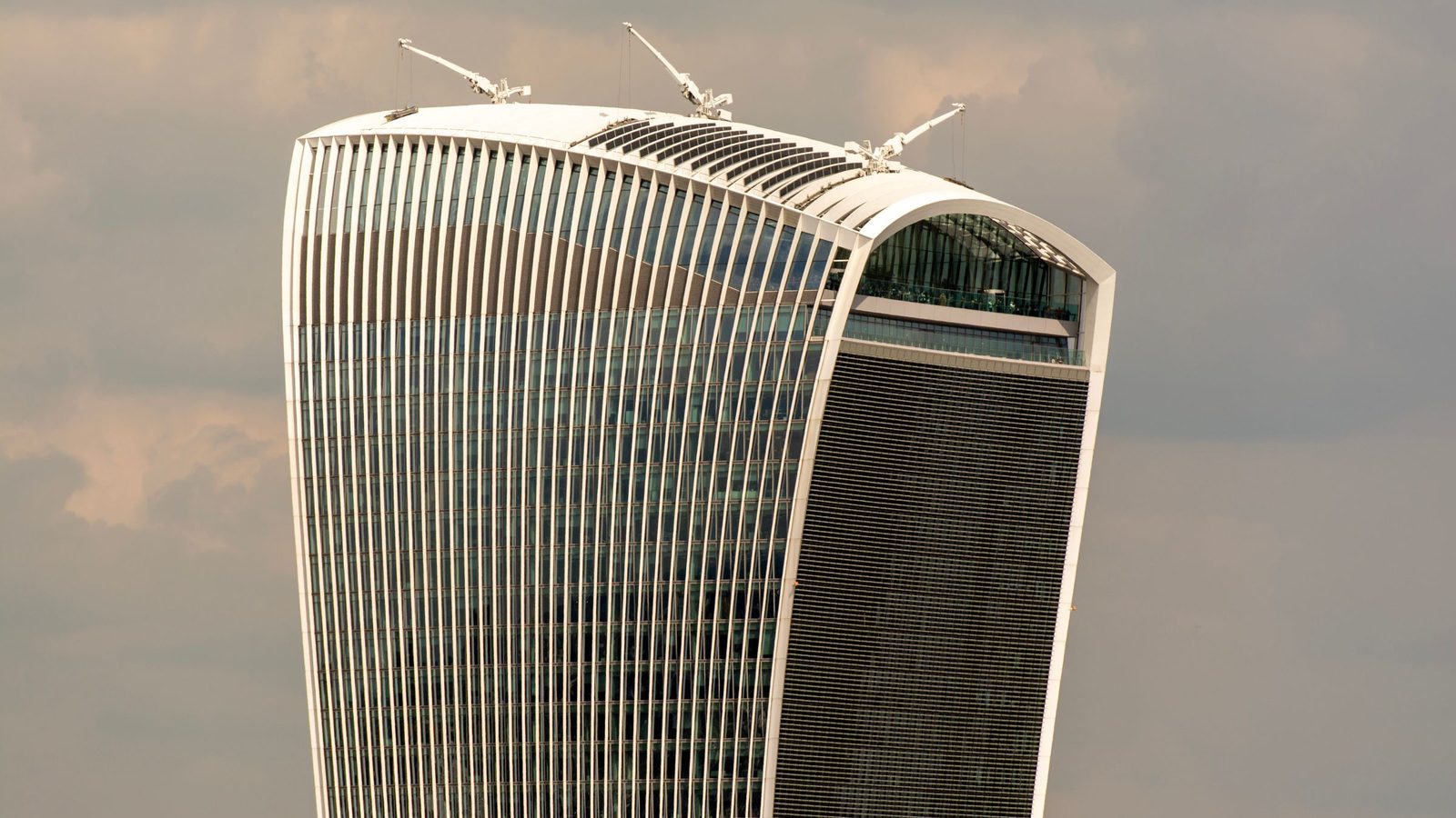 Office towers in the City of London